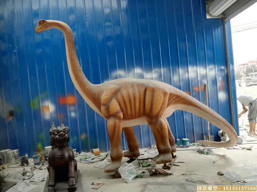 恐龙 玻璃钢雕塑